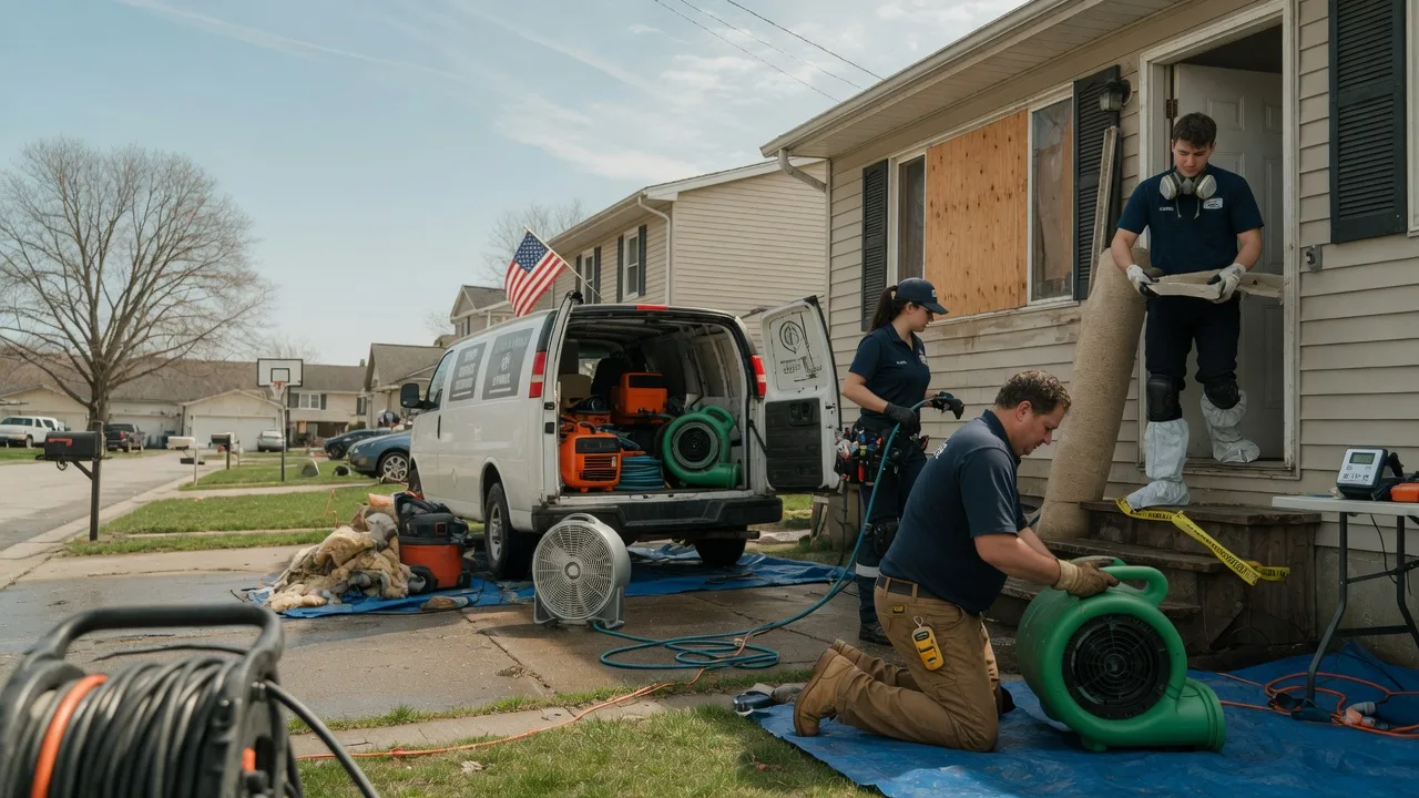 Water Damage Restoration in Howell, MI near me